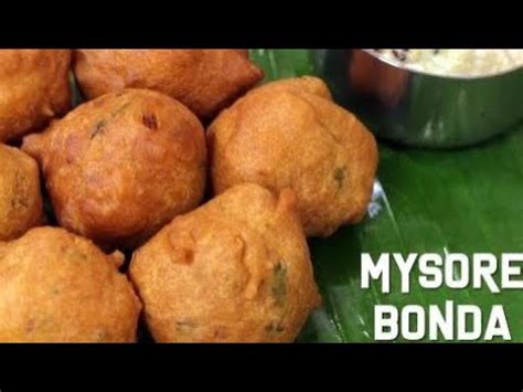 Mysore Bonda How To Make Instant Mysore Bonda YouTube