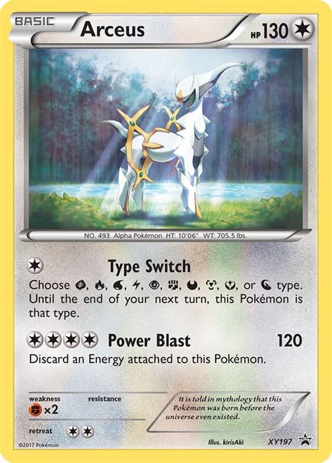 Grass Arceus Card