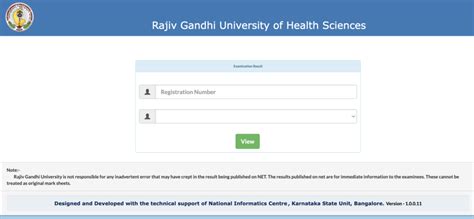 Gnanasangama Karnataka Rguhs Result Check Cut Off Marks Merit List