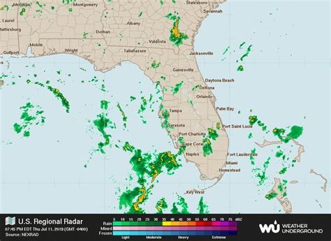 Tampa Radar Weather Underground Miami Florida Radar Map Printable