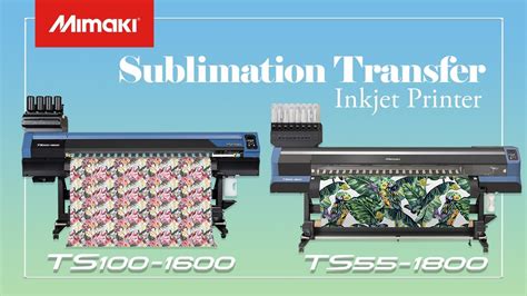 Mimaki Sublimation Transfer Inkjet Printer TS100 1600 TS55 1800