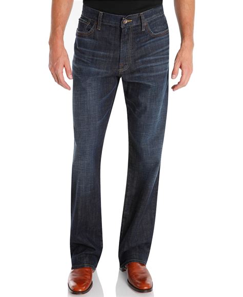 Lucky Brand Jeans Big Tall Relaxed Straight Jeans In Blue For Men