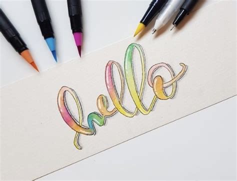 ¿qué Es El Lettering Tipos De Lettering