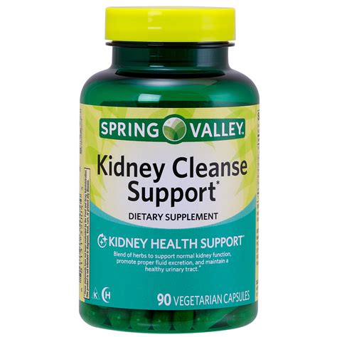 Spring Valley™ Kidney Cleanse Support 90 Vegetarian Capsules Walmart