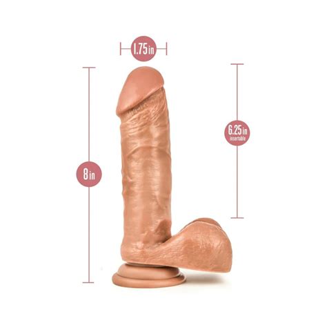 Matador Dildo Coverboy In W Balls Latin Brown Blush Satisfaction