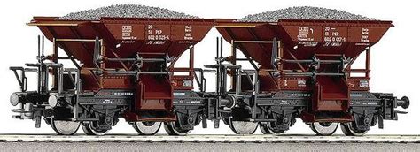 Roco Set Of Ballast Cars With Load Eurotrainhobby