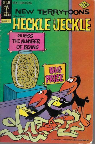 Gold Key New Terrytoons Heckle And Jeckle Vg Ebay