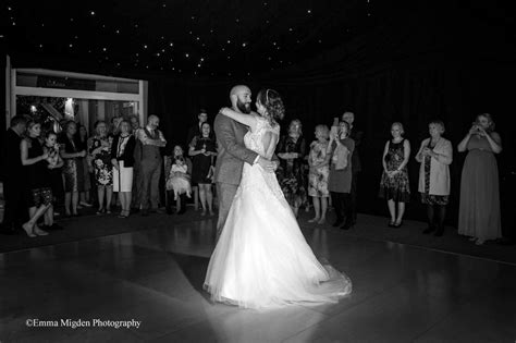 First Dance Under The Star Light Ceiling With Guests Surrounding The Newly Weds Copyright