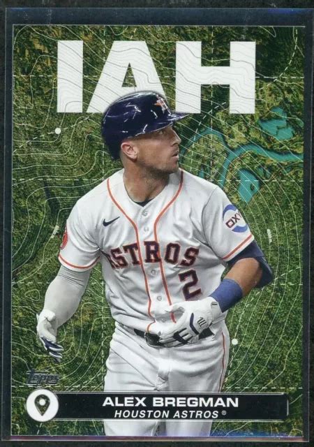 2024 TOPPS SERIES 2 City To City Alex Bregman Houston Astros CTC 22