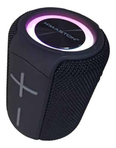 Caixa De Som Bluetooth Hmaston Original Tn07 Potente Led