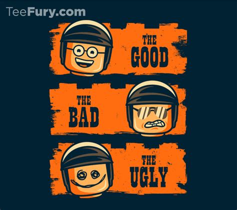 Lego Movie Good Cop Bad Cop Ugly Cop T Shirt 24 Hours Only Bricks