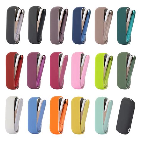 14 Colors Silicone Case Door Cover For Iqos 3 Duo Full Protective Cover