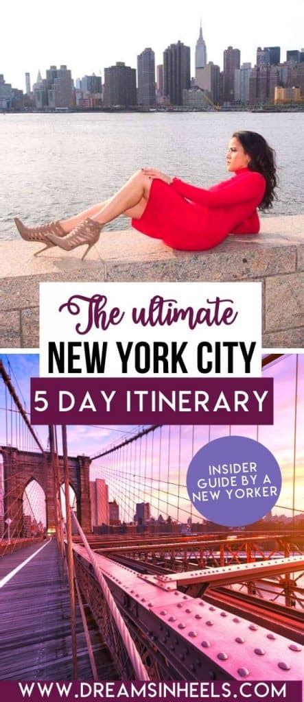 5 Days In New York City 5 Unique New York Itineraries For 5 Days By A