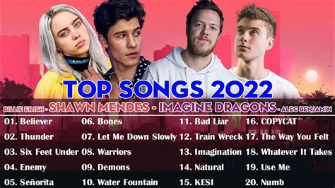 Imagine Dragons Greatest Hits 2022 Top Best Songs Of Imagine Dragons Billie Eilish Shawn