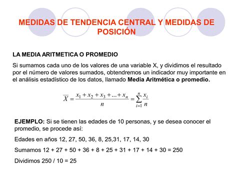 Qual A Medida De Tendencia Central Remete A Somatoria