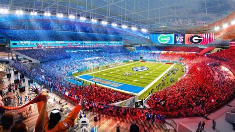 BREAKING: Jacksonville Shows Renderings for New Stadium for UGA football vs. Gators | Dawg Post