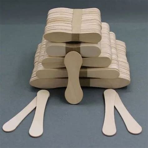 100 Pieces 95mm Wooden Ice Cream Spoon For Event And Party Supplies At