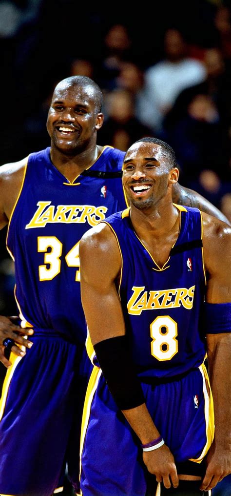 Kobe Y Shaq 34 Campeones Los Angeles Lakers Deportes Kobe Bryant