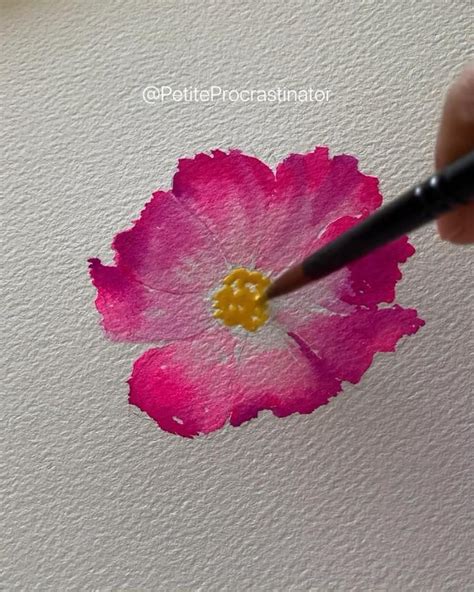 Kanchan Kaul Watercolor Art On Video In 2023 Watercolor Flower