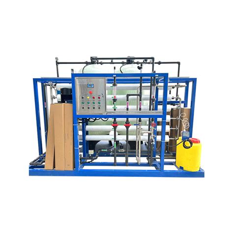 Lph Purified Drinking Water Treatment Plant T Ro Desalination