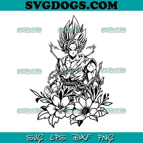 Dragon Ball Z Son Goku Svg Png