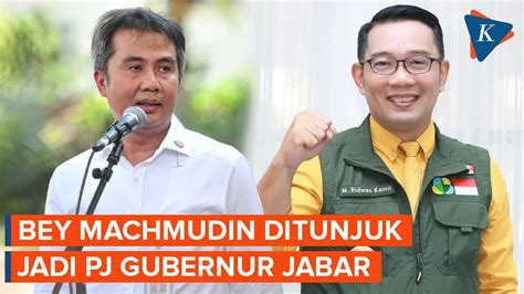 Bey Machmudin Ditunjuk Presiden Jokowi Jadi Pj Gubernur Jabar Youtube