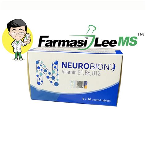 Neurobion Vitamin B1 B6 B12 Tablets 60s Exp 03 2025 Lazada