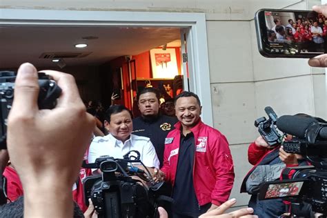 Prabowo Dan Elite PSI Bertemu Sejam Ini Yang Dibahas