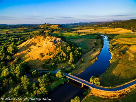 Dryslwyn Castle From The Air Visit Llandeilo