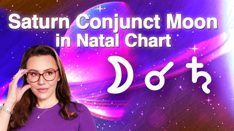 Planets In Aspects Series 1 Saturn Conjunct Moon In Natal Chart