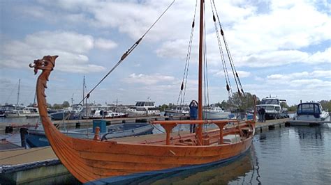 Meter Lang Vikingschip Eindelijk Af En Wie Mee Wil Varen Kan Mee