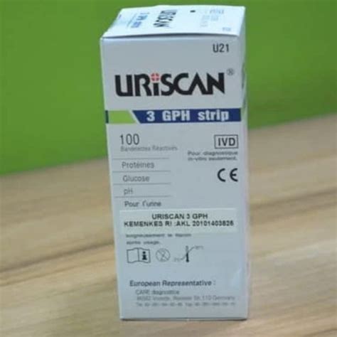 Jual Strip urine 3 parameter,urinalysis,strip tes urin,urin tes 3 ...
