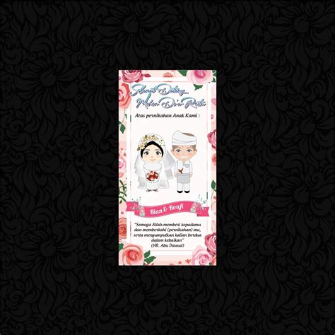 Jual Banner Nikah Sugeng Rawuh Selamat Datang Mohon Doa Restu