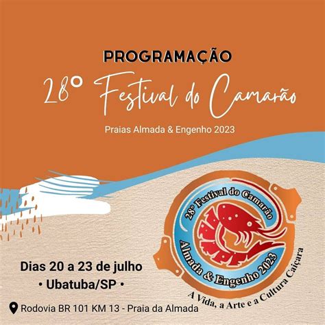 Festival do Camarão da Almada 2024 Ubatuba