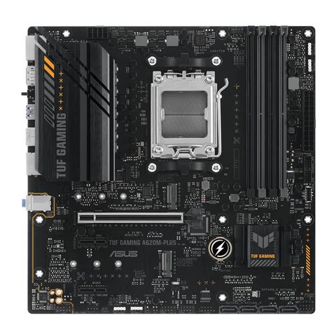 ASUS TUF GAMING A620M PLUS AMD A620 Soket AM5 DDR5 6400MHz OC M 2