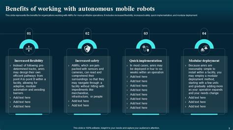 Autonomous Mobile Robots Types Powerpoint Presentation Slides PPT Slide