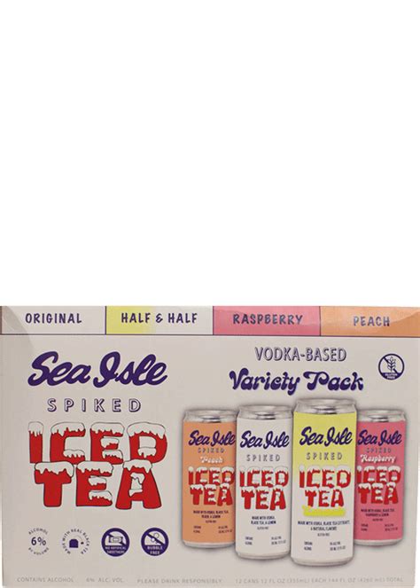 Sea Isle Spiked Iced Tea Vodka Variety Packs Total Wine More