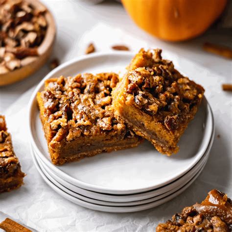 Pecan Pumpkin Pie Bars Hey Snickerdoodle