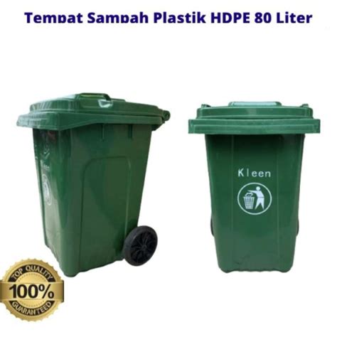 Promo Tempat Sampah Plastik Hdpe Sulo Liter Dengan Roda Plastic Dust