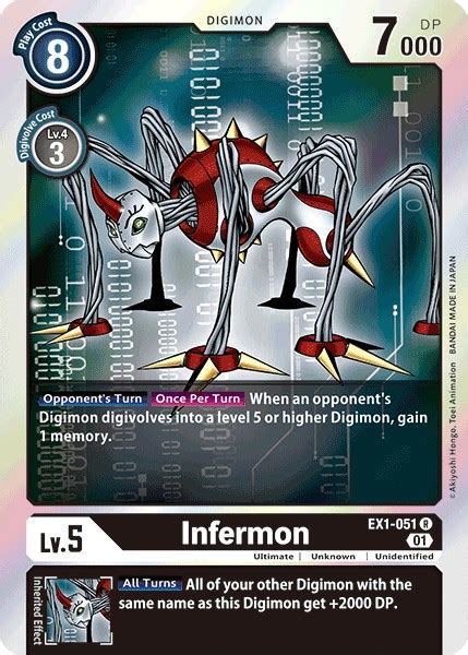 Infermon Classic Collection EX 01 Digimon CardTrader