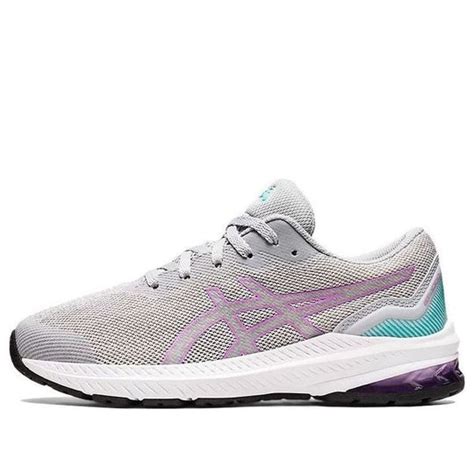 Gs Asics Gt 1000 11 Piedmont Grey Lavender Glow 1014a237 025 Kicks Crew