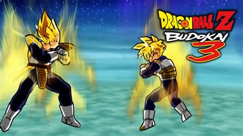 Dragon Ball Z Budokai 3 Vegeta Saiyan Saga Vs Teen Gohan Saiyan Armor Hyperbolic Time