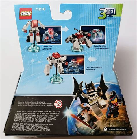 LEGO 71210 Dimensions Cyborg Fun Pack Box Damage Lodi Bricks