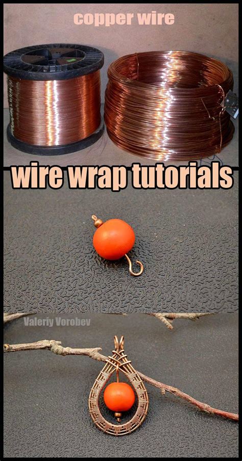 Handmade Copper Wire Jewelry Wire Wrap Tutorials Copper Wire Jewelry Wire Jewelry Wire