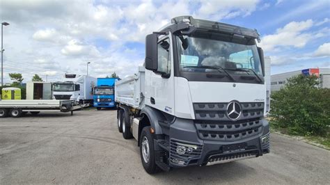 Mercedes Benz AROCS 2748K MP5 6X4 MEILLER BORDMATIK RETARDER NOVO 2023