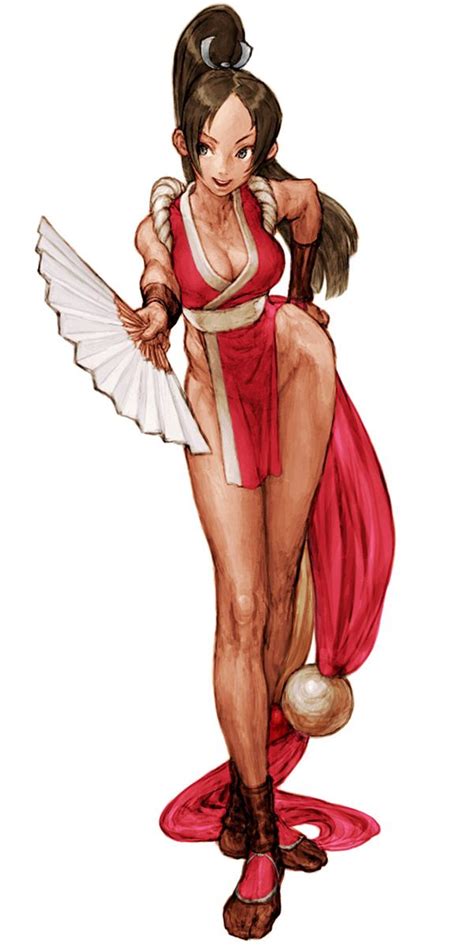 Fatal Fury Mai Shiranui By Kinu Nishimura And Toshiaki Mori Aka Shinkiro Menina Desenho