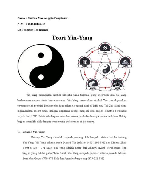 Contoh Nama Cina Ada Unsur Yin Dan Yang Taniyah Has Jefferson