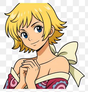 One Piece Marguerite Shocked Blonde Hero Surrounded By Arrows PNG