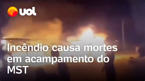 Nove Pessoas Morrem Em Inc Ndio Em Acampamento Do Mst No Par Youtube