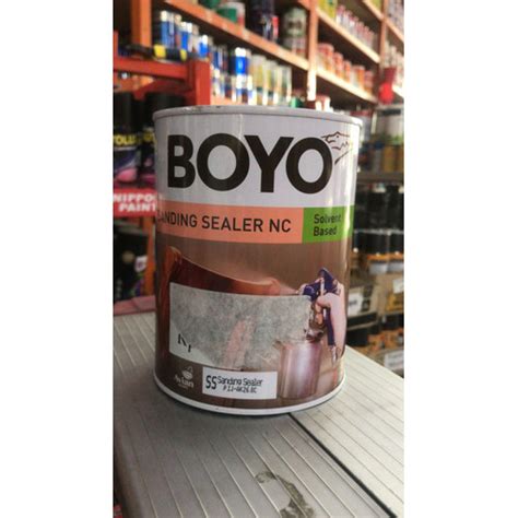 Jual Boyo Sanding Sealer Nc Solvent Based 1l Kota Surabaya Bravo